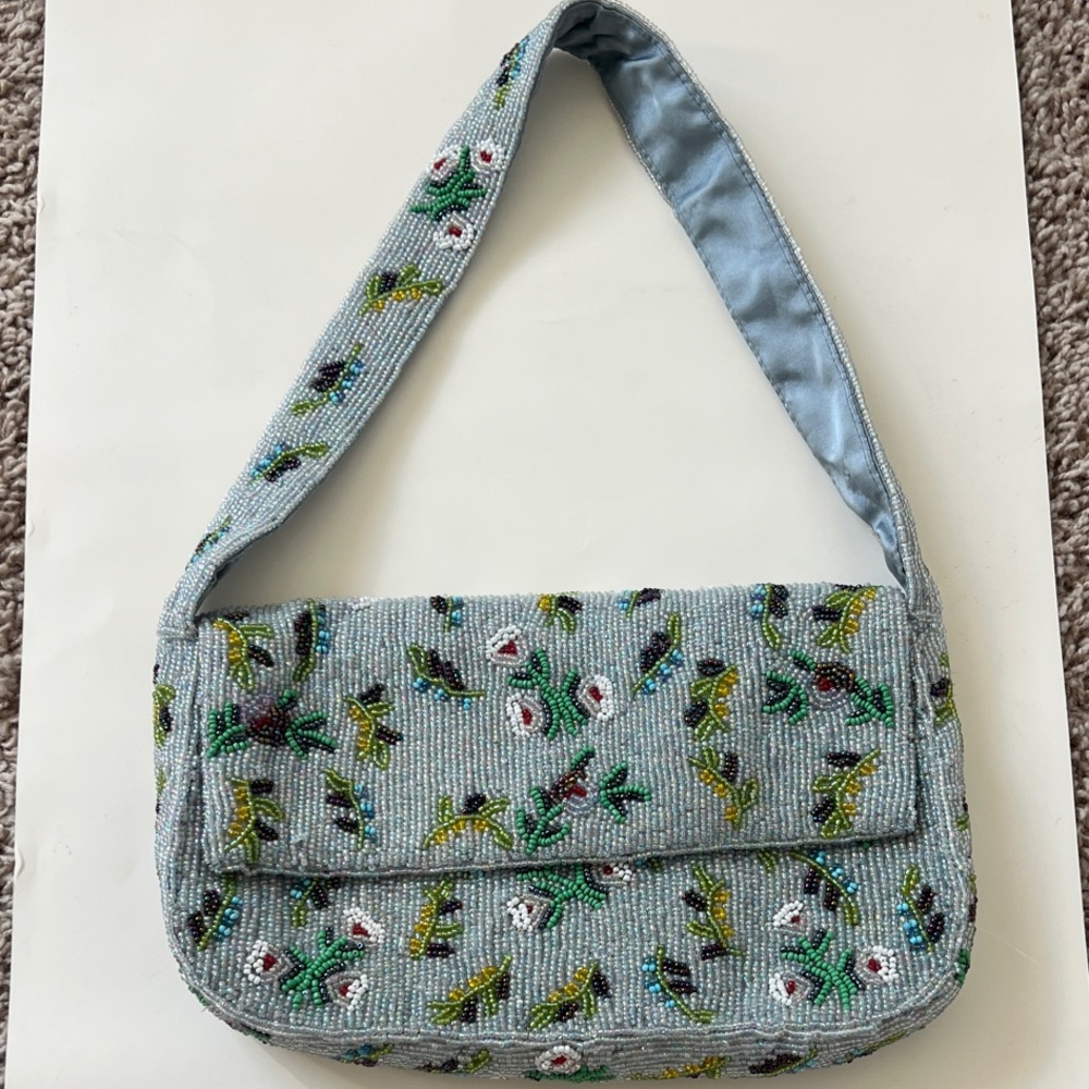 Beaded handbag